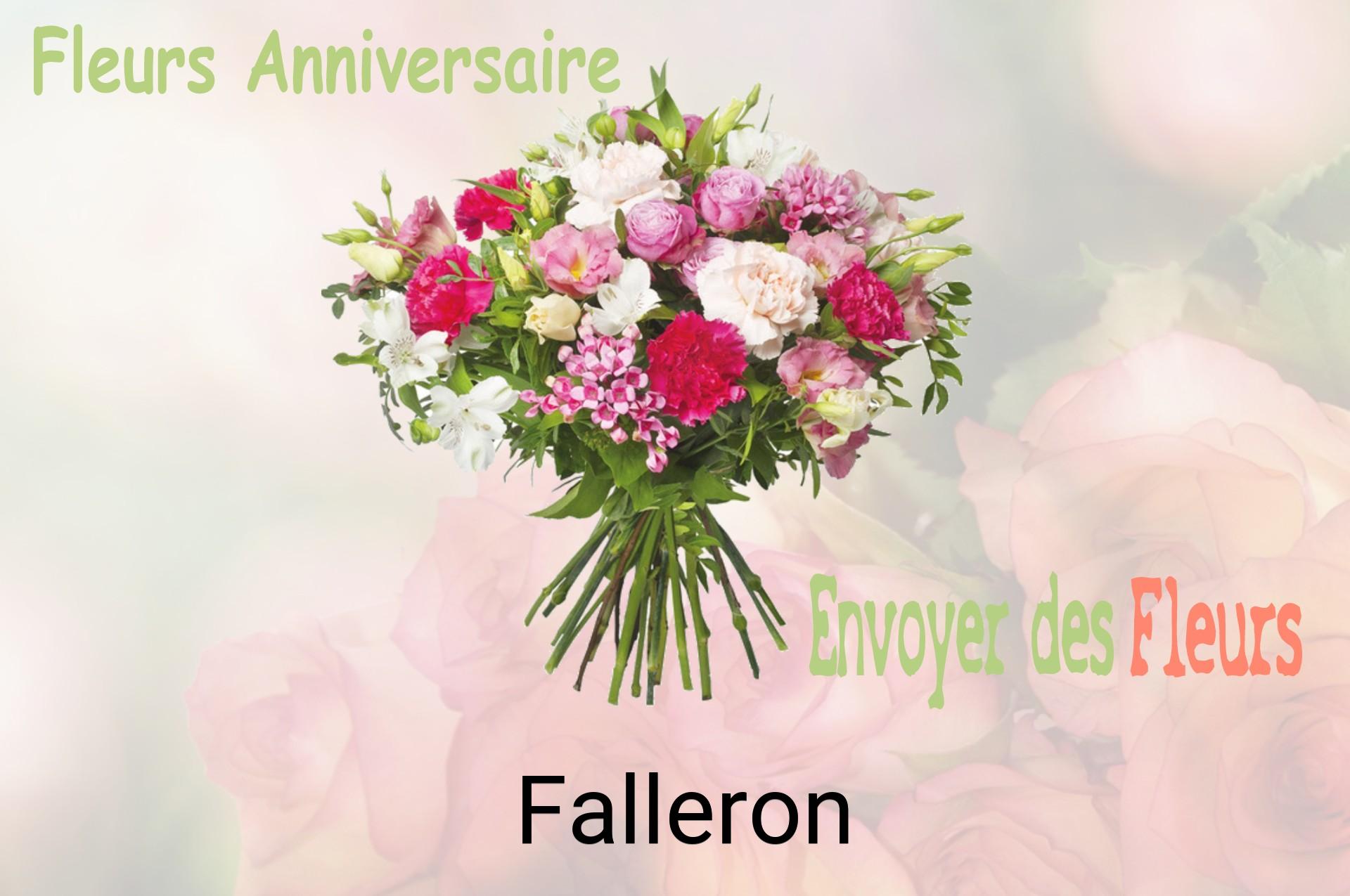 Bouquet de fleurs d’anniversaire livré à Falleron