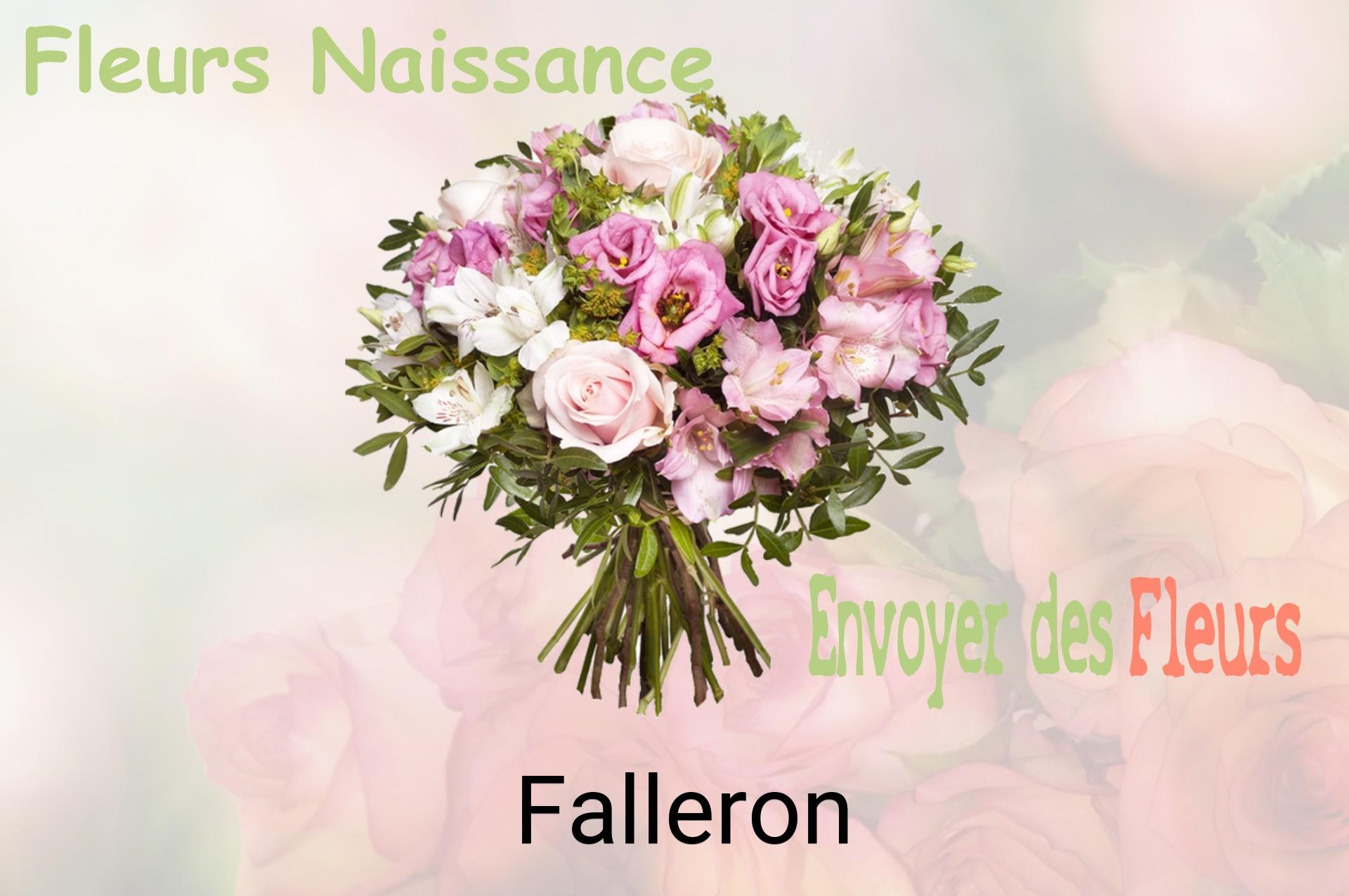 Bouquet de fleurs de naissance livré à Falleron